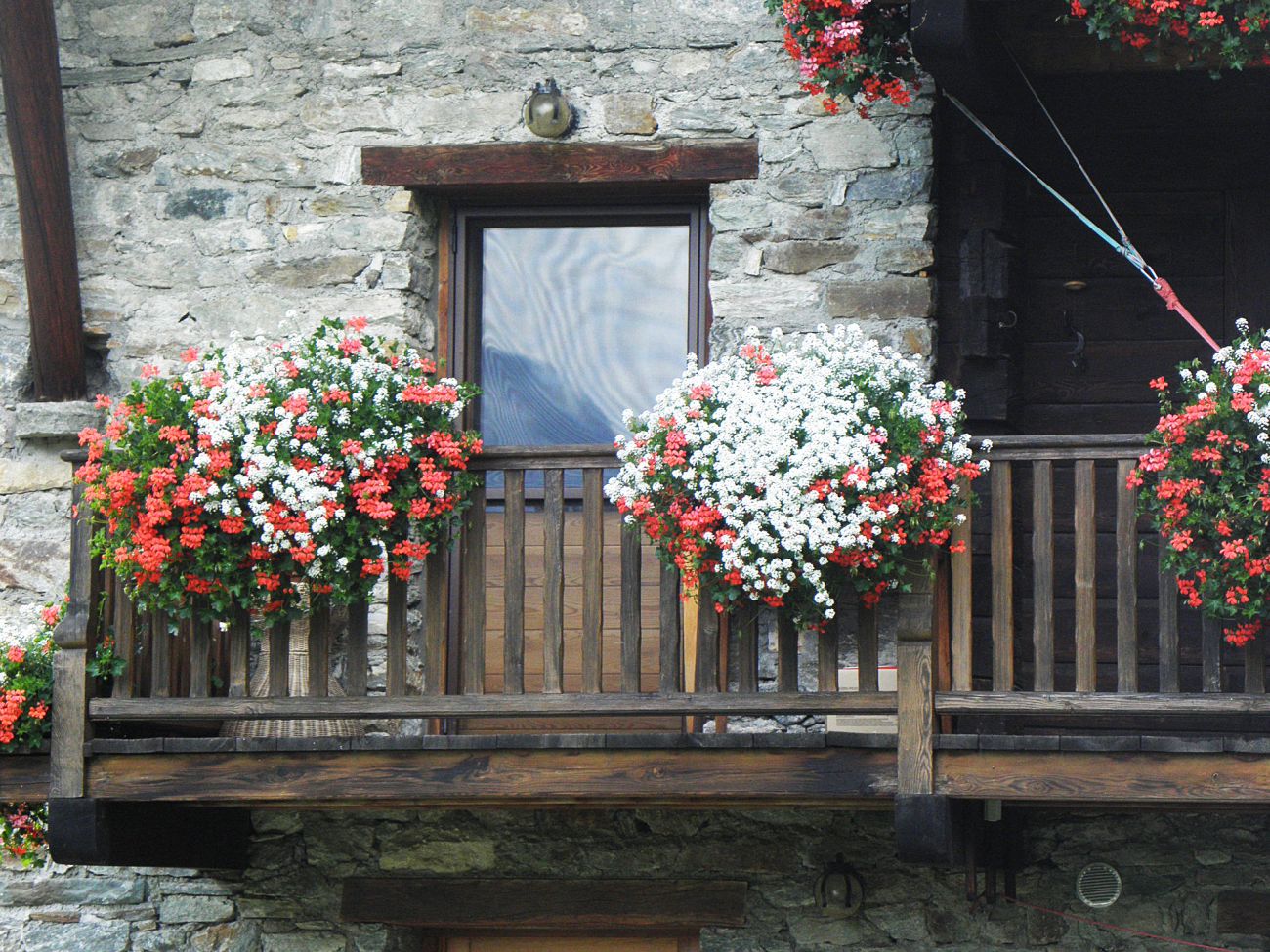 Balconi fioriti - Gressoney Saint Jean