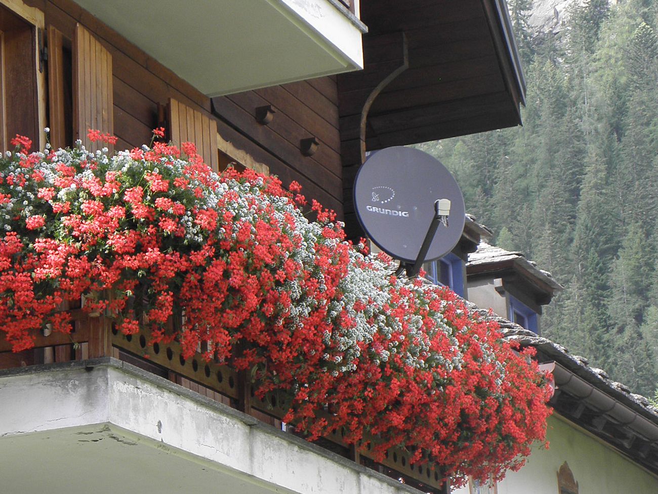 Balconi fioriti - Macugnaga