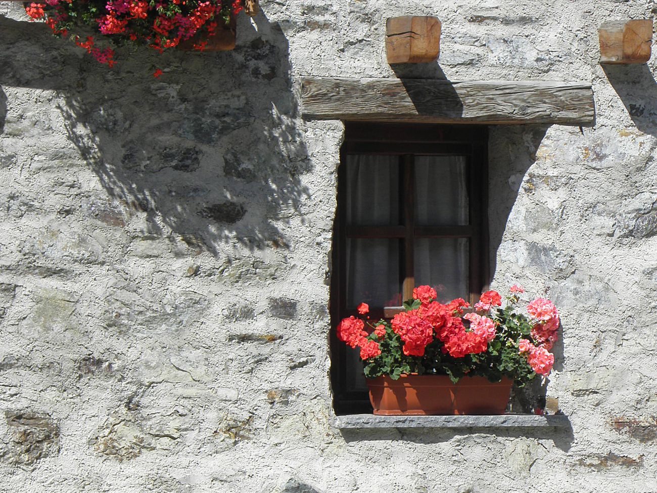 Balconi fioriti - Gressoney Saint Jean