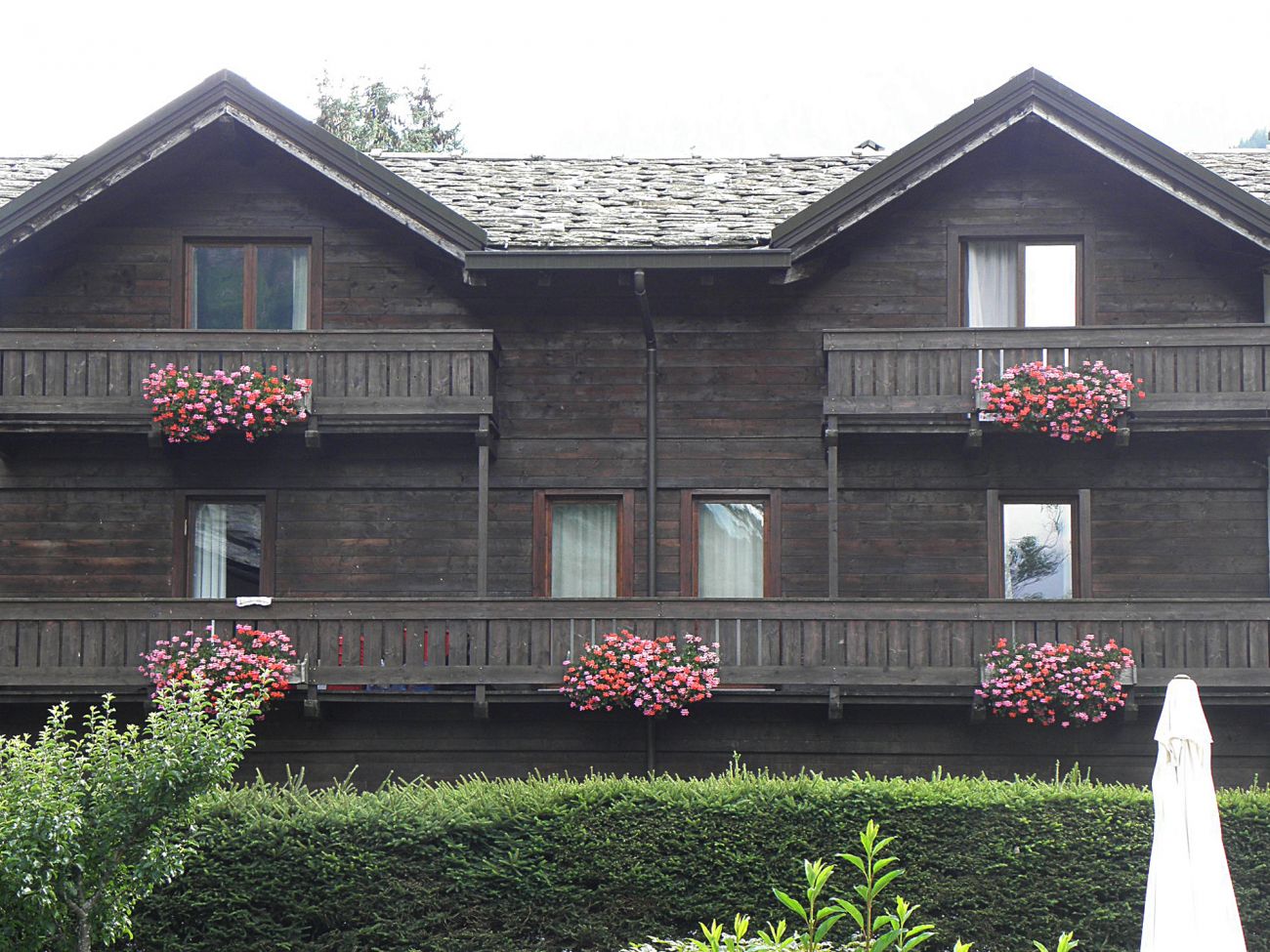 Balconi fioriti - Gressoney La TrinitÃ©