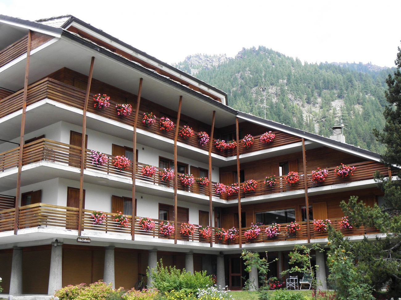 Balconi fioriti - Gressoney La TrinitÃ©