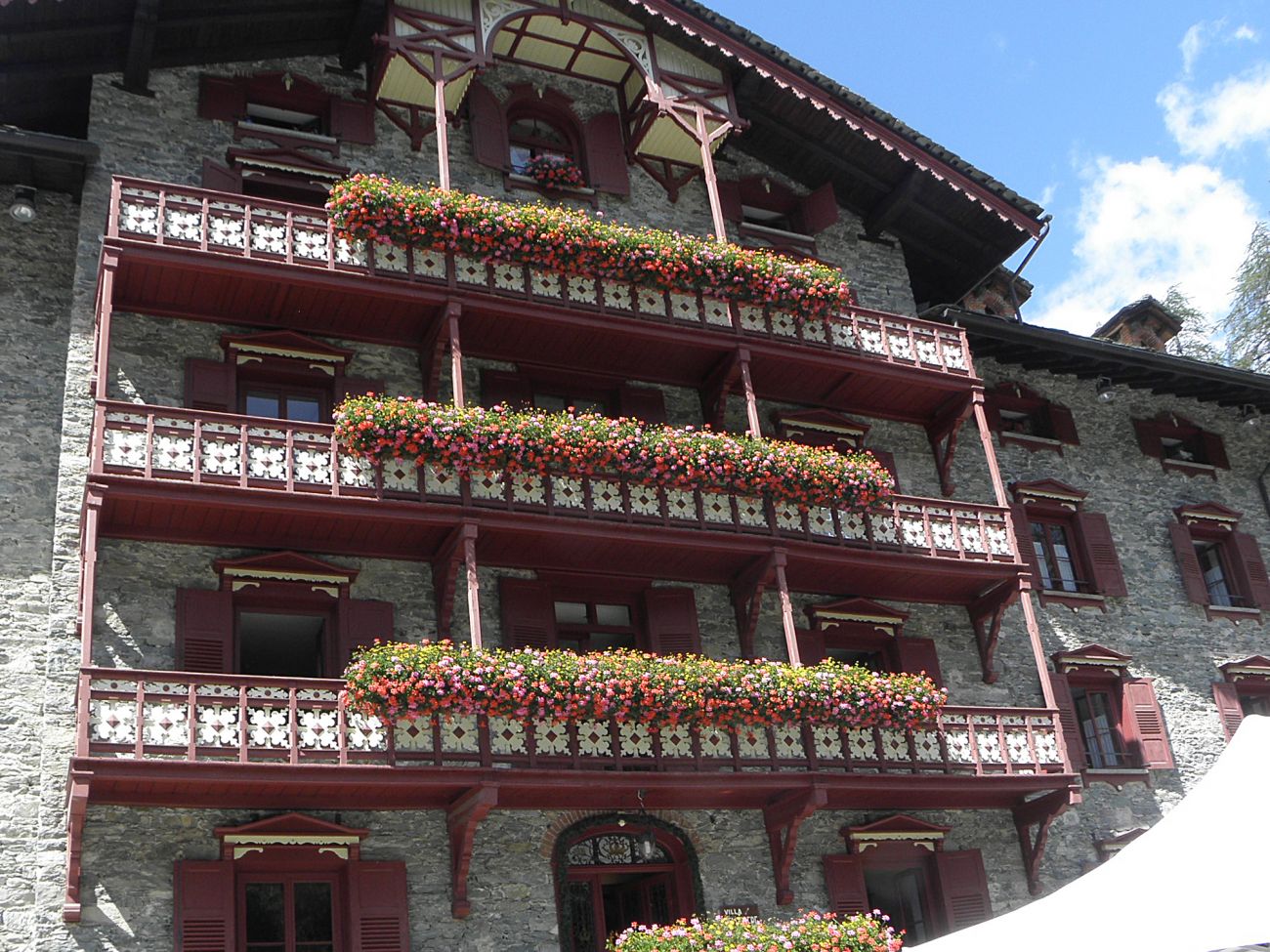 Balconi fioriti - Gressoney Saint Jean