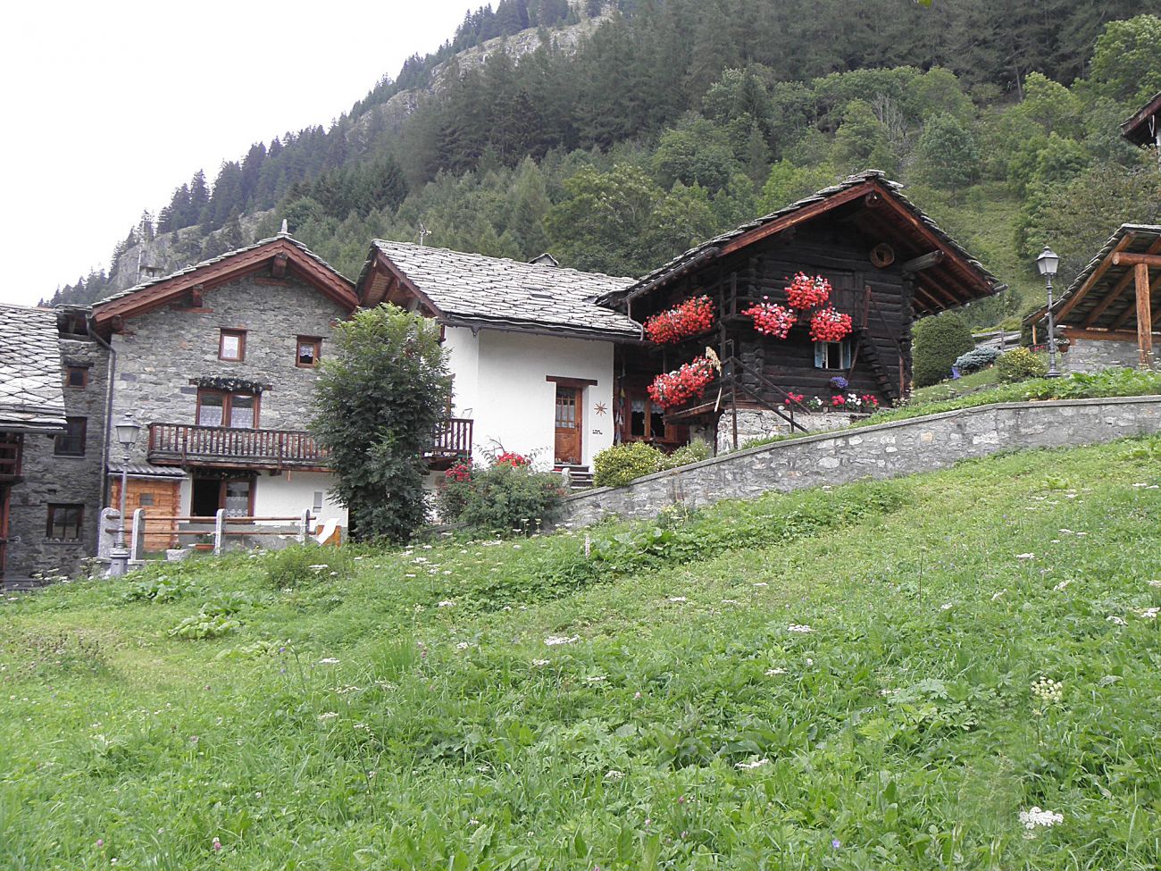 Balconi fioriti - Gressoney Saint Jean