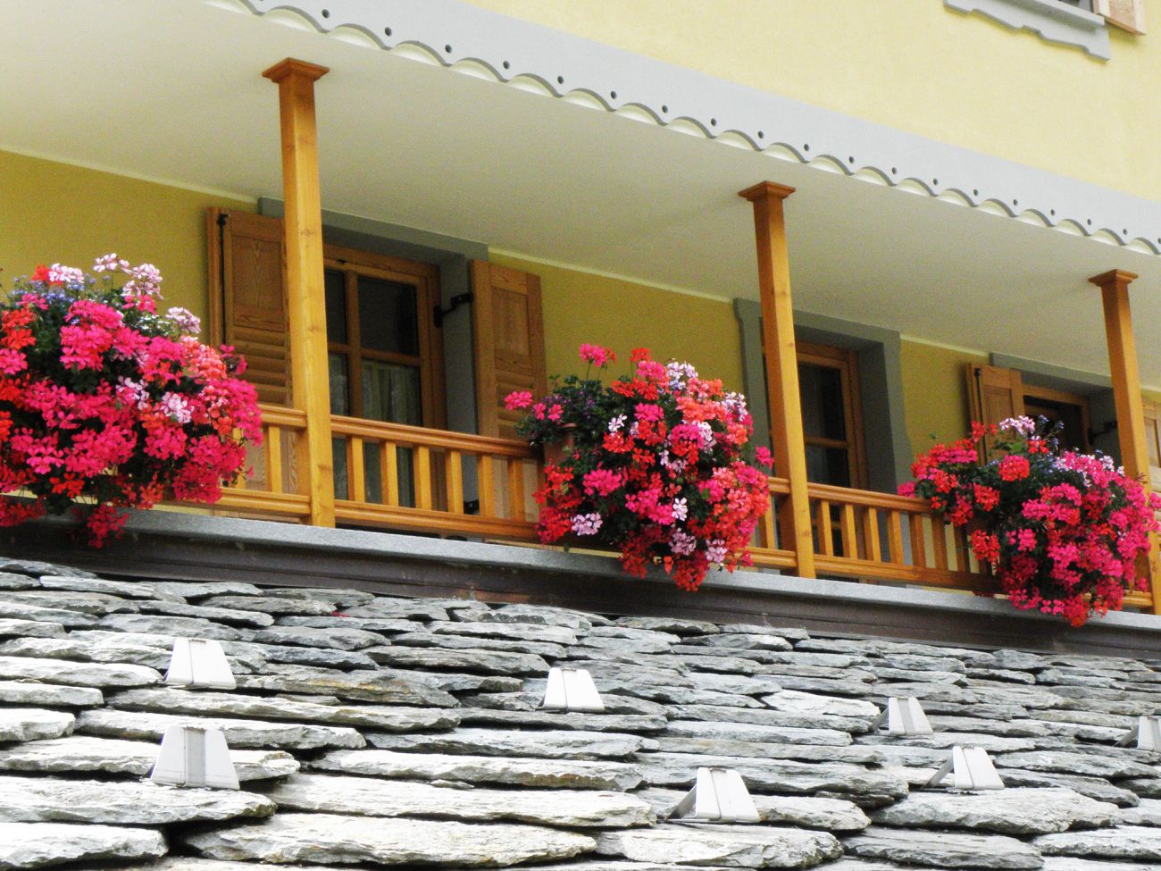 Balconi fioriti - Gressoney Saint Jean