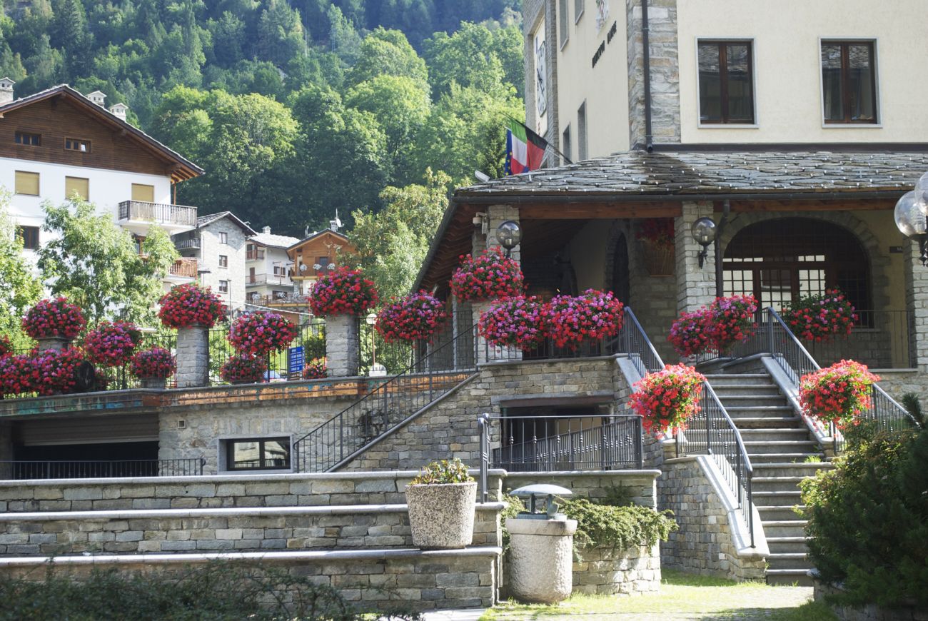 Piazza e municipio