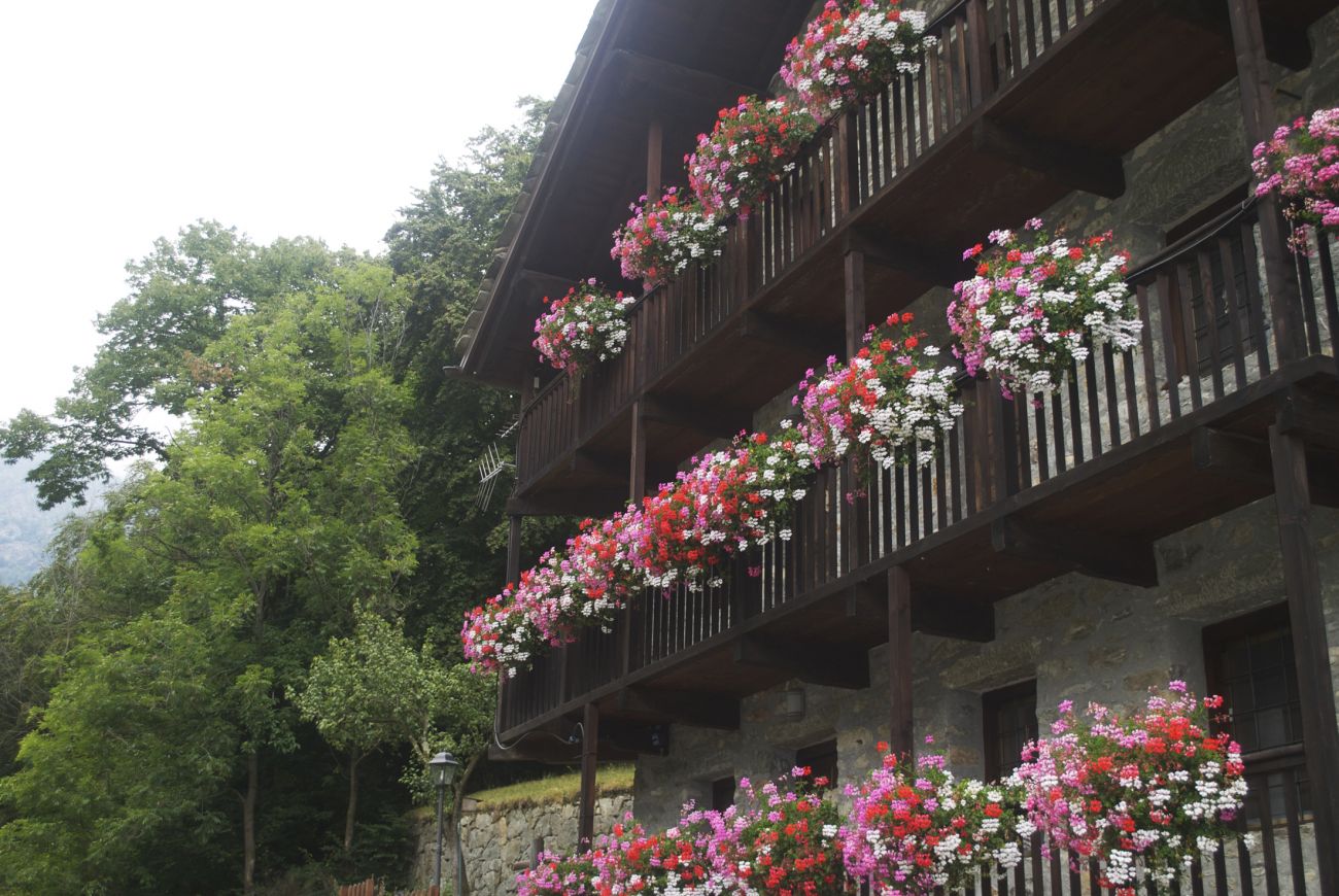 PodestÃ -balconi fioriti